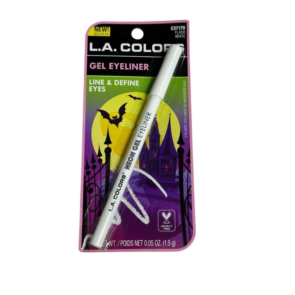 LA COLORS gel eyeliner pencil FLASH WHITE‎ C37170
